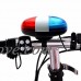 Mikolot 6 LED Bike Police Front Light Warning Siren Cycling Electric Horn Bell - B077XS263Q